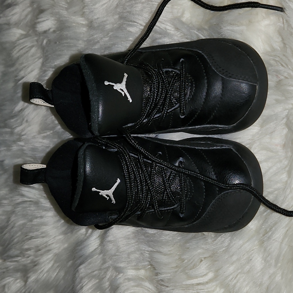 Used Jordan Retro 12 (Black Cat) Sz 9c